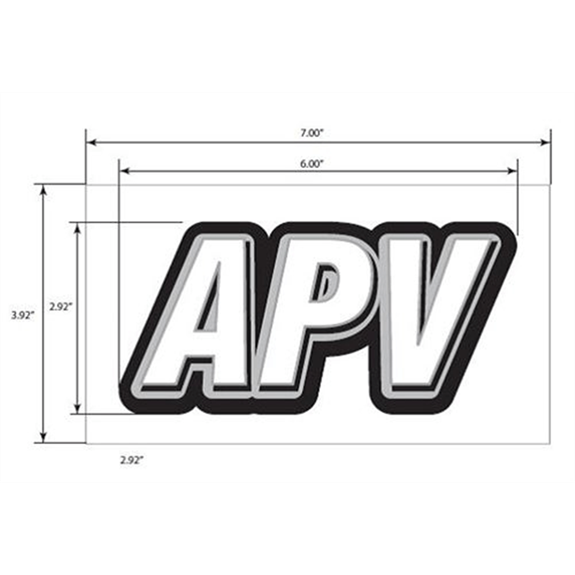 Ariens Walk-behind Vacuum Decal, Access Apv