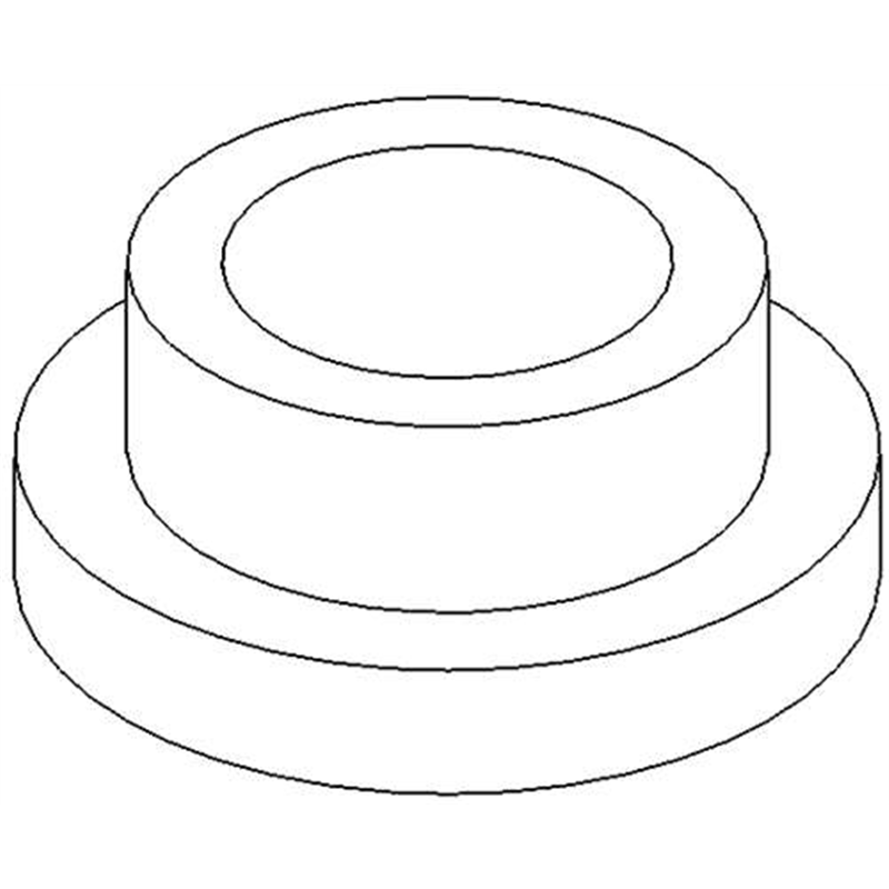 Ariens Sno-thro Bushing, Flange .391x.56x.313x.75