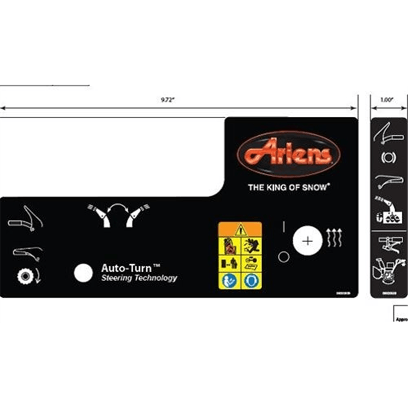 Decal, Control Pro Track