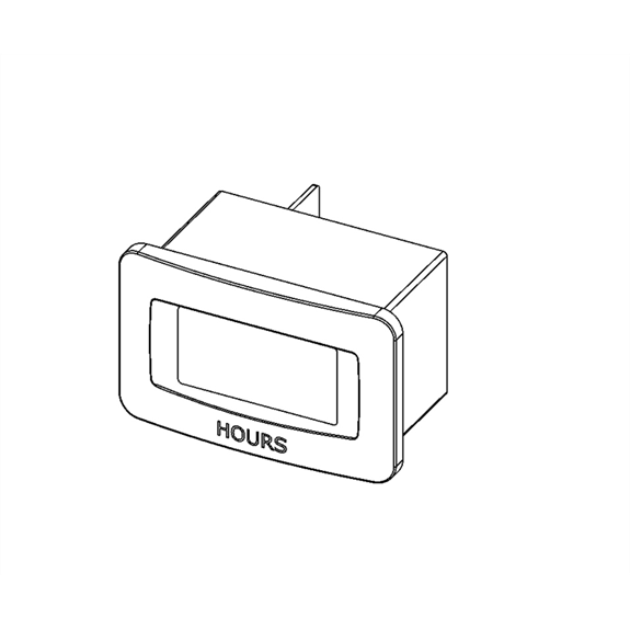 Meter, Hour - Mini, No Button