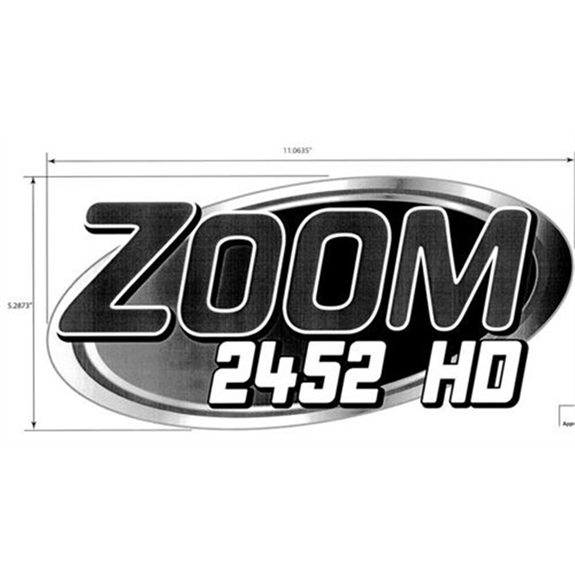 Ariens  Zero Turn Mower Decal,  2452