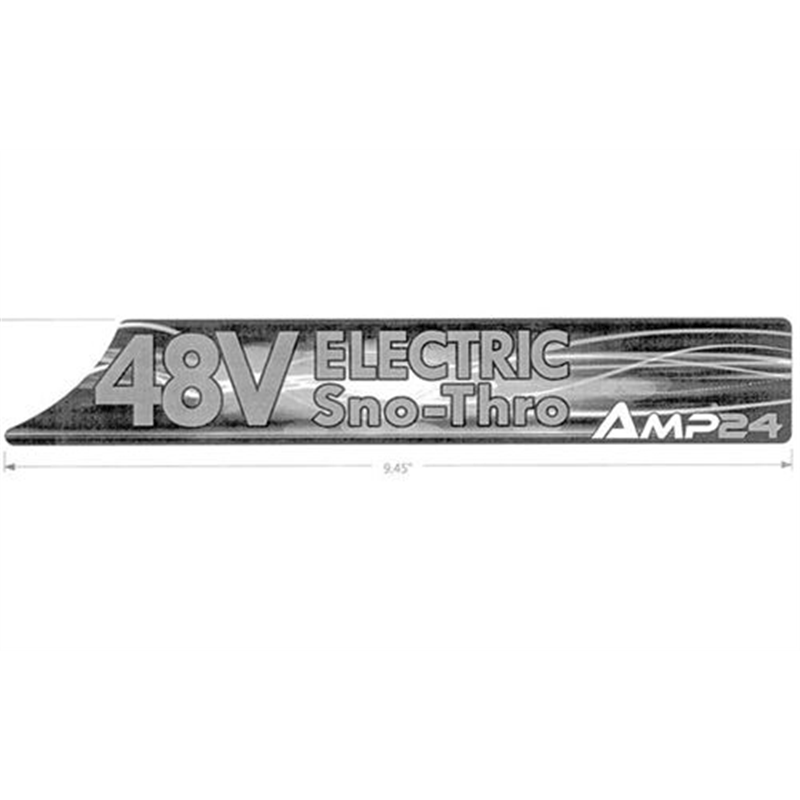 Ariens Lawn Mower Decal, Amp 24-48 Volt