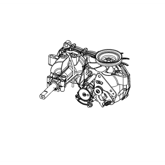 Transaxle, Lh Ezt D-shft Short
