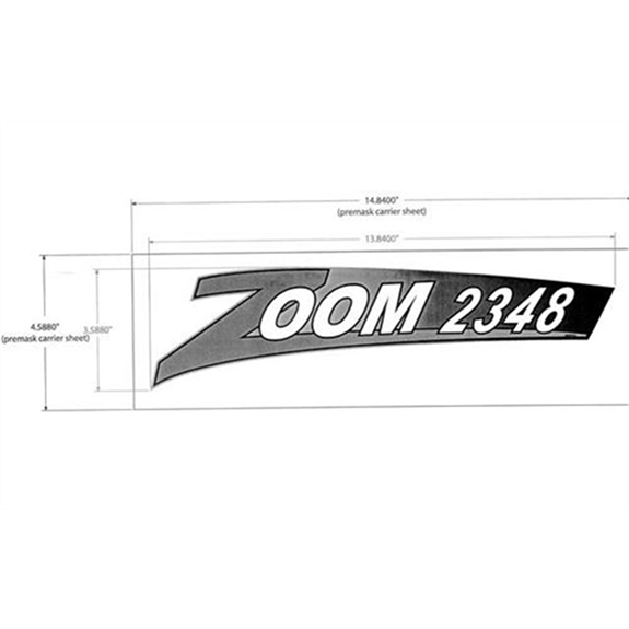 Ariens Lawn Mower Decal- 2348
