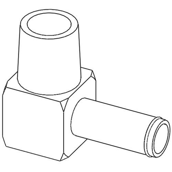 Ariens Log Splitter Fitting, Hydraulic 4501-10-12-fg