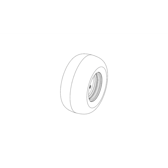 Tire/wheel Assy, 18x8.50-8 Off