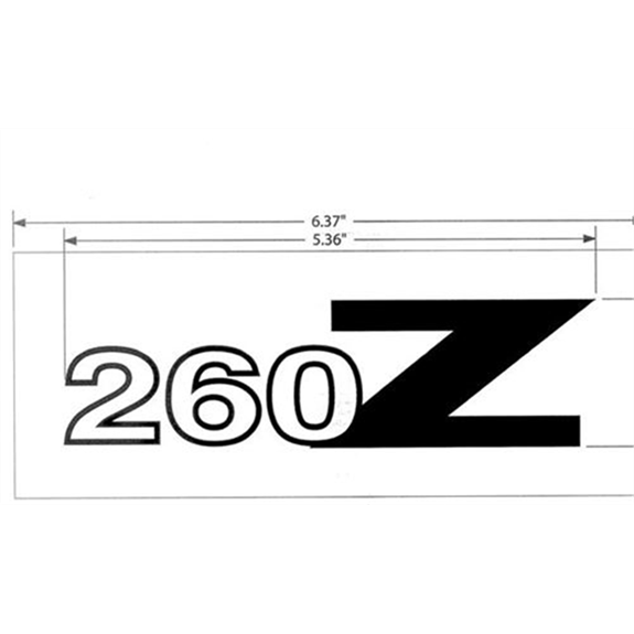 Decal, Pm-260z