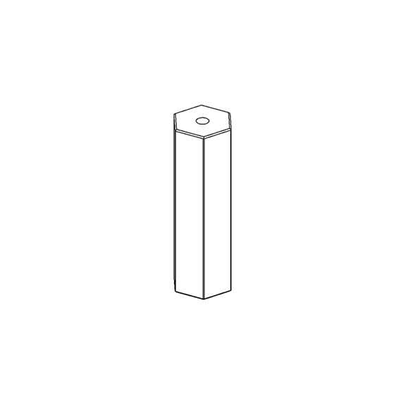 Nut, Coupler 5/16-18x1.12x3.8