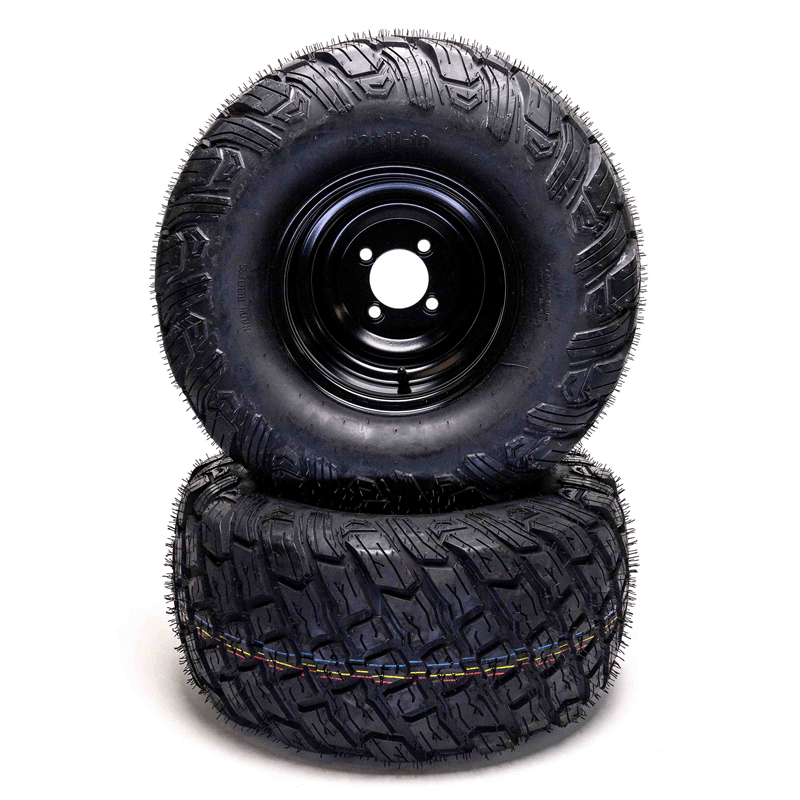 22x11-10 Rear Tire & Wheel Assembly Kit – K3012 Aggressive Turf, Set of 2