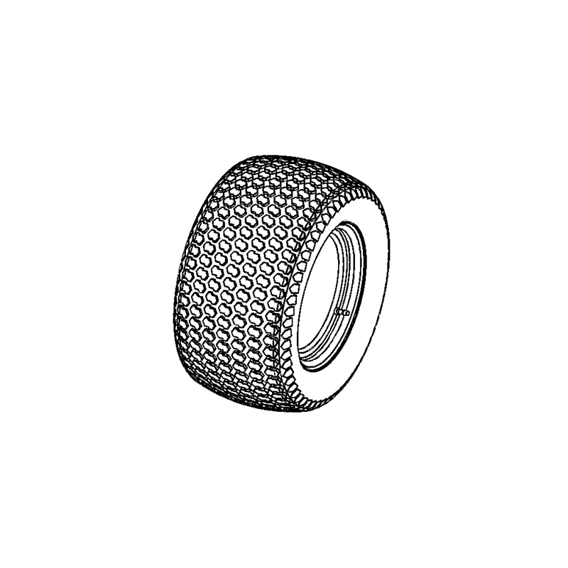 22x12-12 Rear Tire & Wheel Assembly – K500 Super Turf