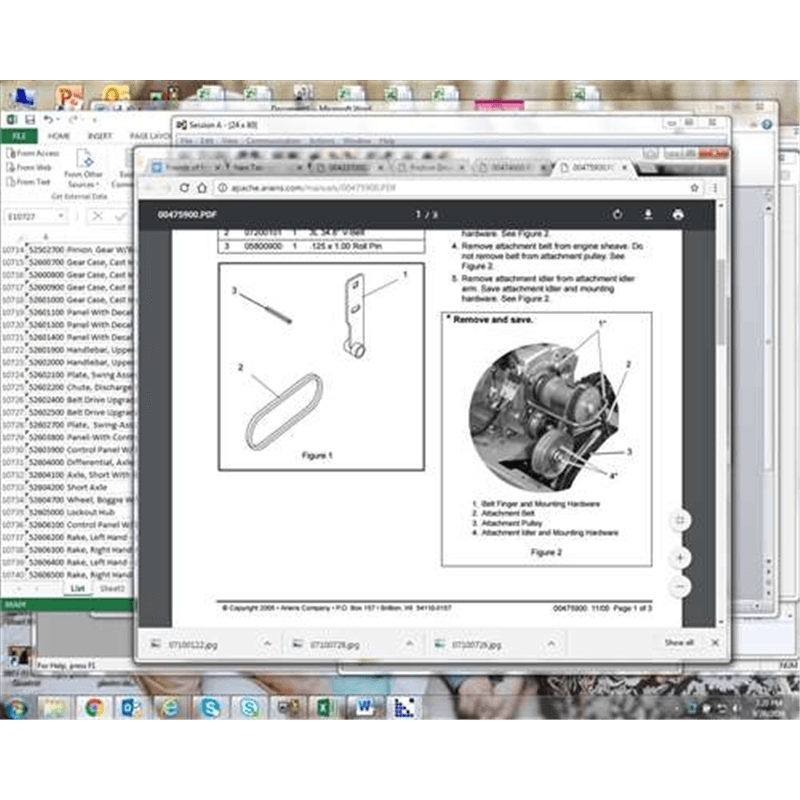 Ariens Sno-thro And Lawn Mower Belt Drive Upgrade Kit 8.5 Hp/11.5 Hp