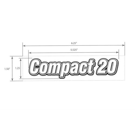 Decal, St20 Compact