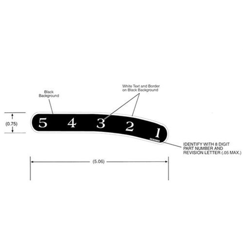 Ariens Lawn Mower Decal, Deck Lift