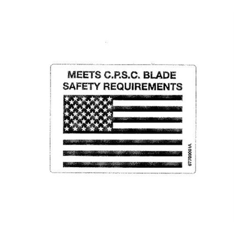 Ariens Walk-behind Mower Decal, Cpsc/usa Flag