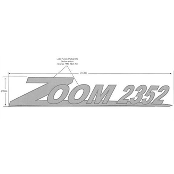 Ariens Lawn Mower Decal- 2352