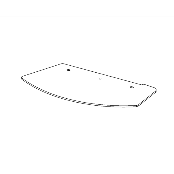 Chute,48-60 in. Frmd Rubber Disch