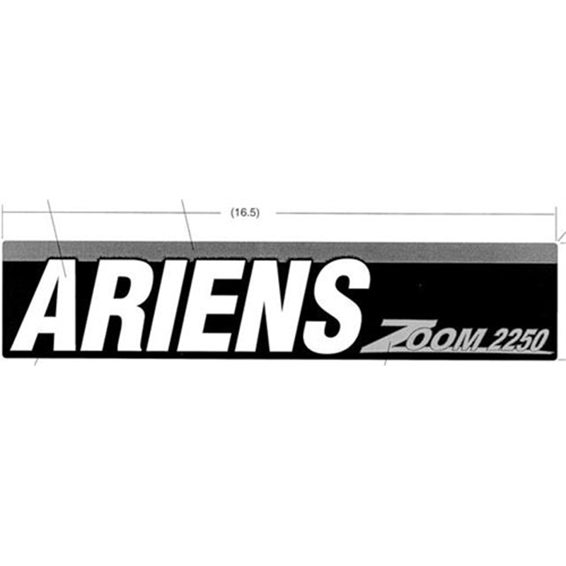 Ariens Zero Turn Mower Decal, Ariens  2250