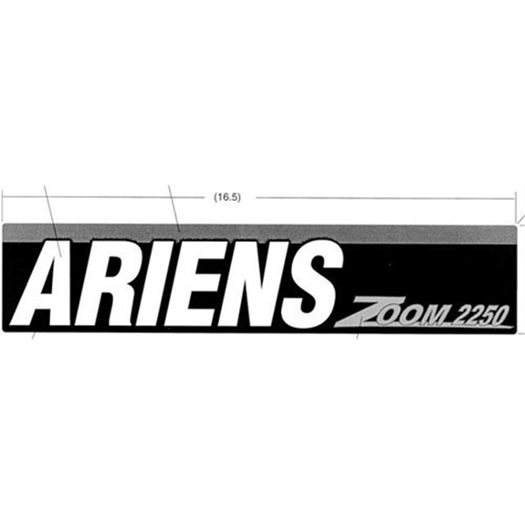Ariens Zero Turn Mower Decal, Ariens  2250