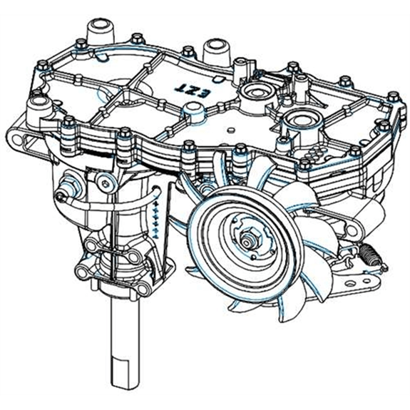Transaxle,lh Ezt D-shft Short