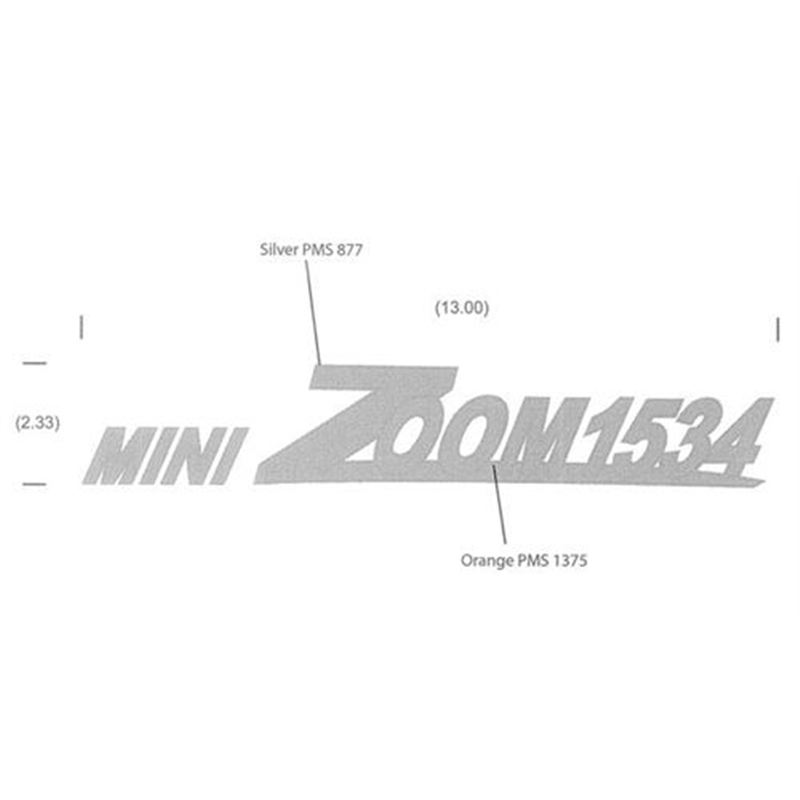 Decal,1534 Mini-