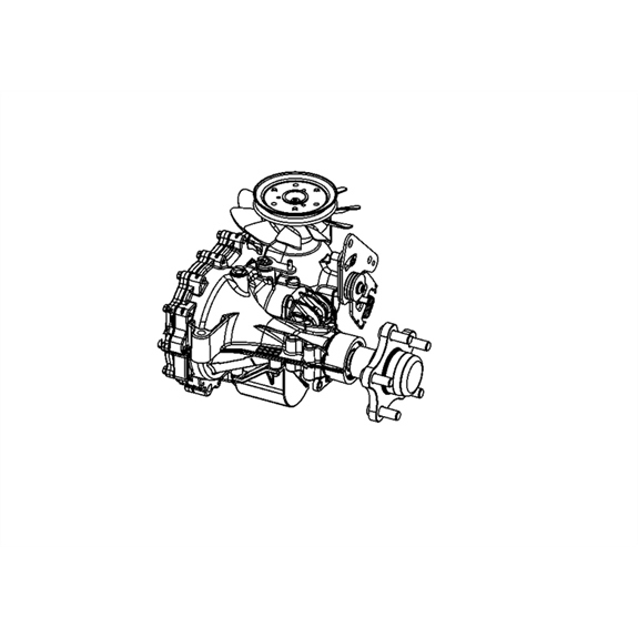 Transaxle, Zt3400, Rh
