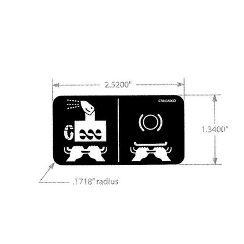 Ariens Sno-thro Decal, Auger Bail
