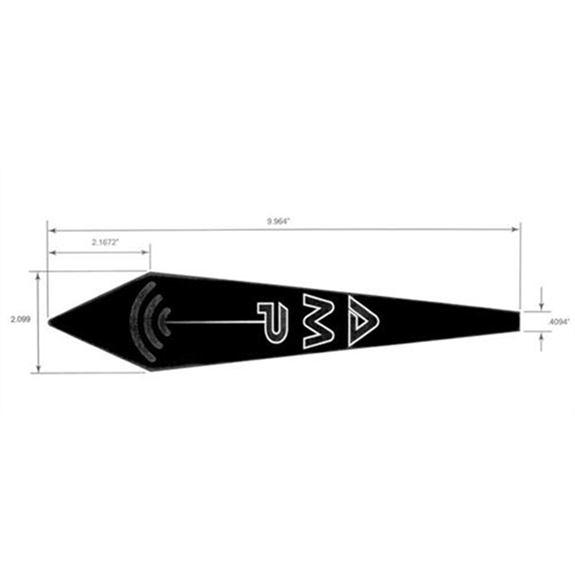 Ariens Lawn Mower Decal, Front Tower