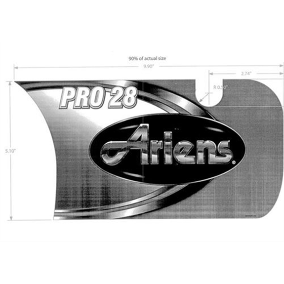 Ariens Sno-thro Decal, Pro 28