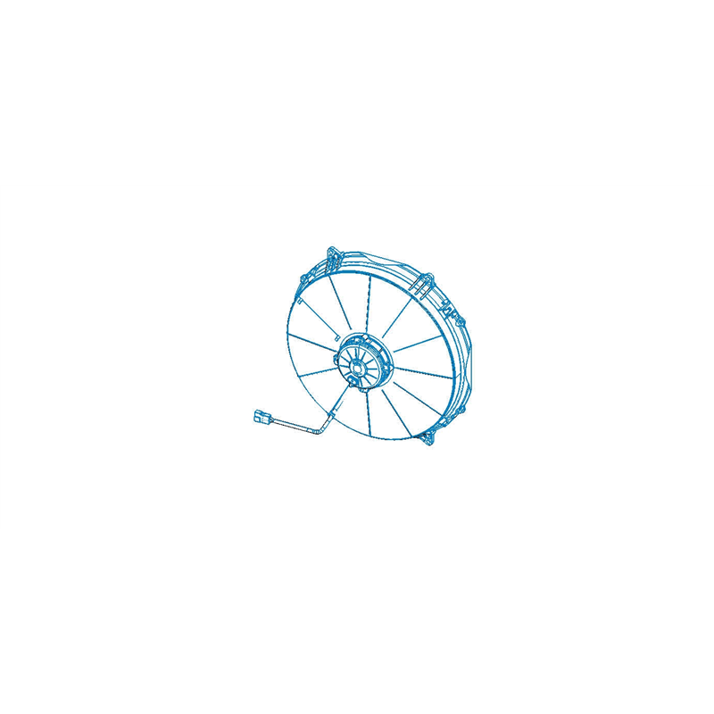 Fan, 16 in. Radiator Cooling