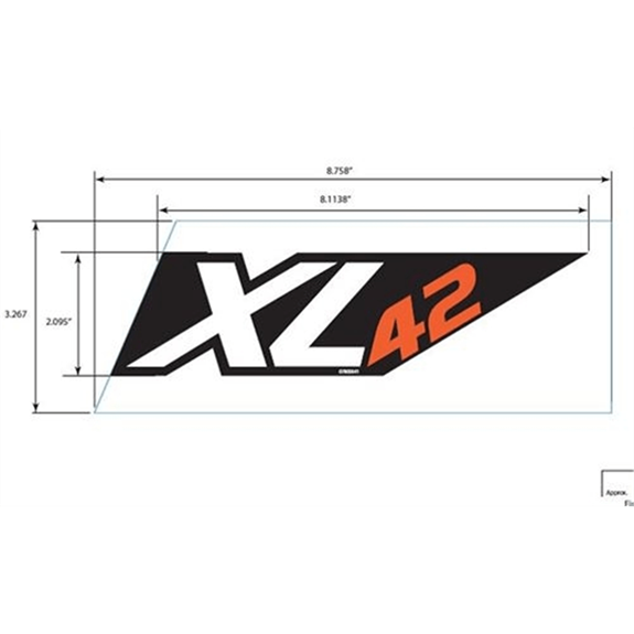 Ariens Lawn Mower Decal, Right Hand Side Panel 42xl