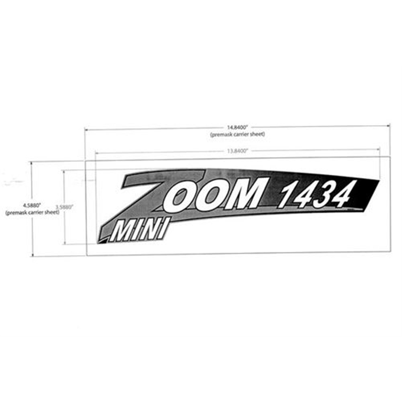 Ariens Lawn Mower Decal, Mini  1434