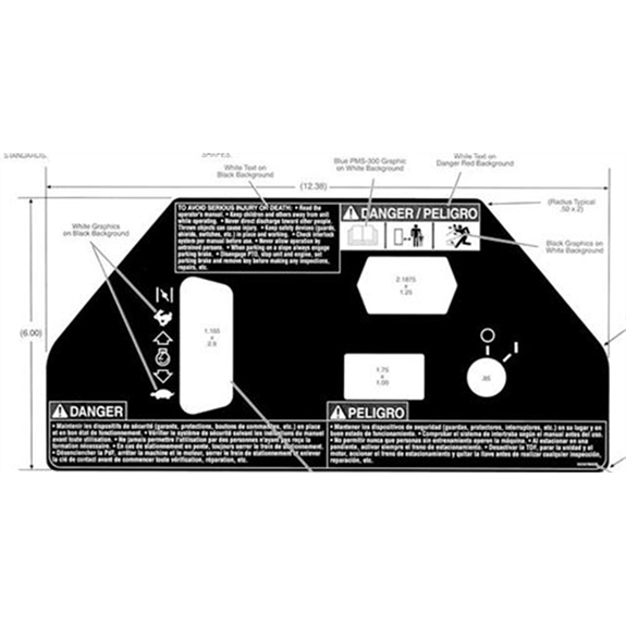 Ariens Zero Turn Mower Decal, Control Gr13 Pro Steer