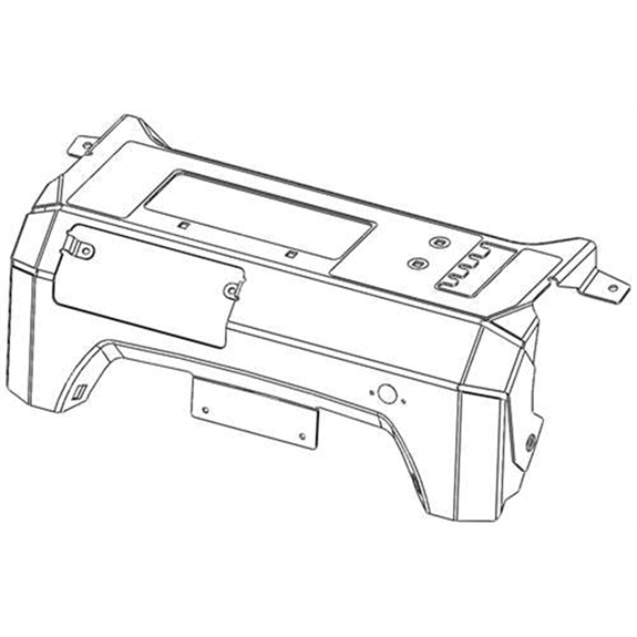 Ctrl Panel W/decal, Ariens Rem
