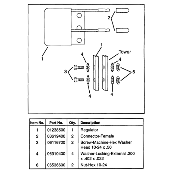 Ariens Lawn Tractor Regulator Kit