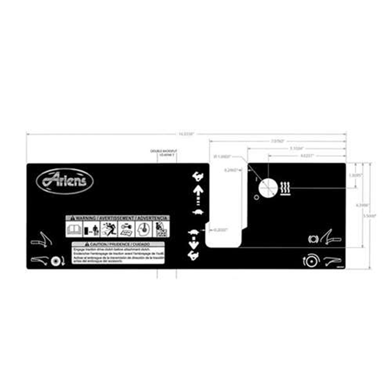 Decal, Control - 936 Ariens