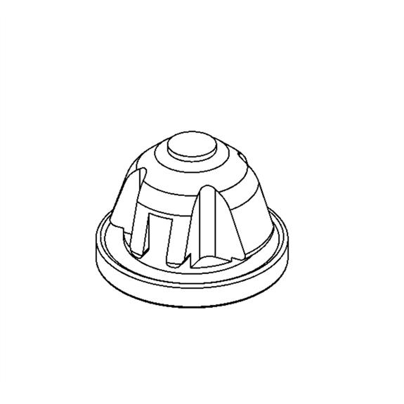 Grommet, 10mm Bollhoff