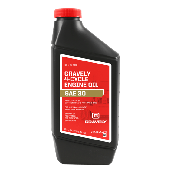 Gravely Sae 30 Engine Oil - 32 Oz.