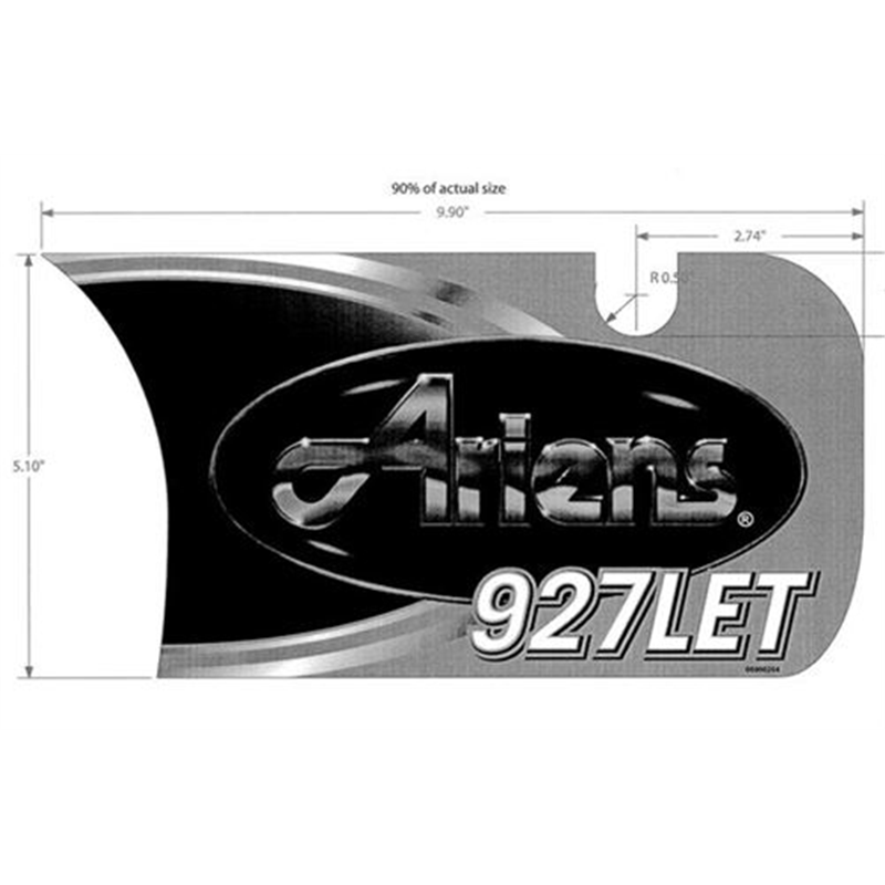 Ariens Sno-thro Decal, Front Dash - 927let