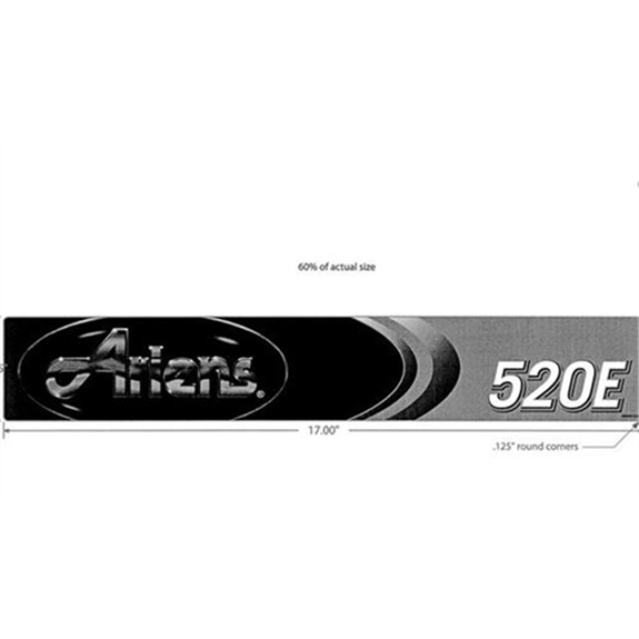 Decal, Dash - 520e