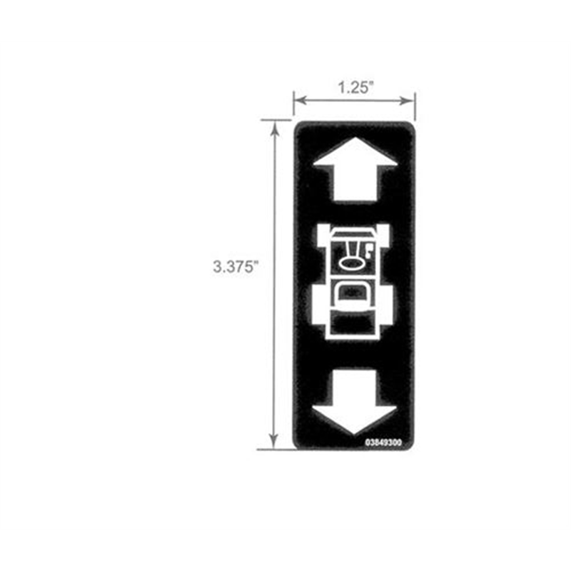 Ariens Lawn Mower Decal, Forward/reverse Pedal