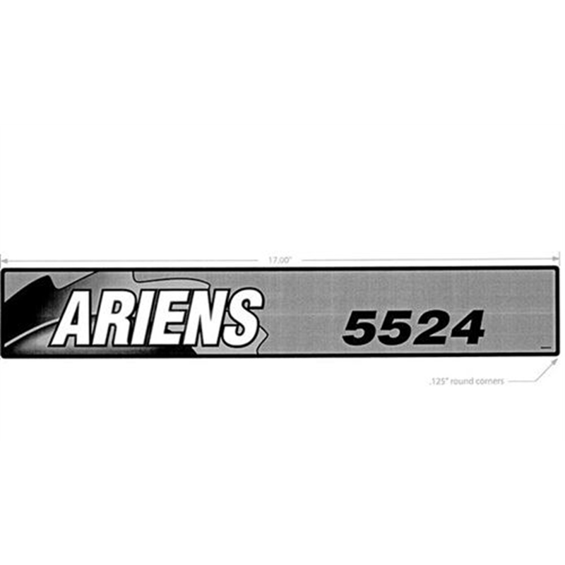 Ariens Sno-thro Decal, Front Panel, St5524