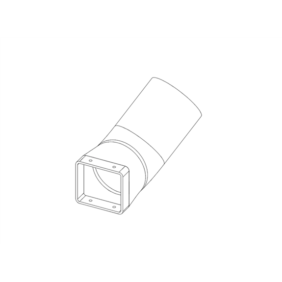 Adapter-hose 52 60 in.