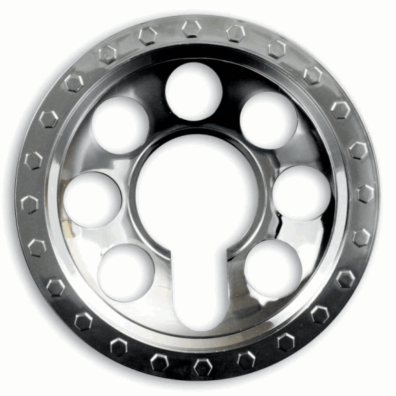 Ariens Chrome Wheel Covers - 6 inch