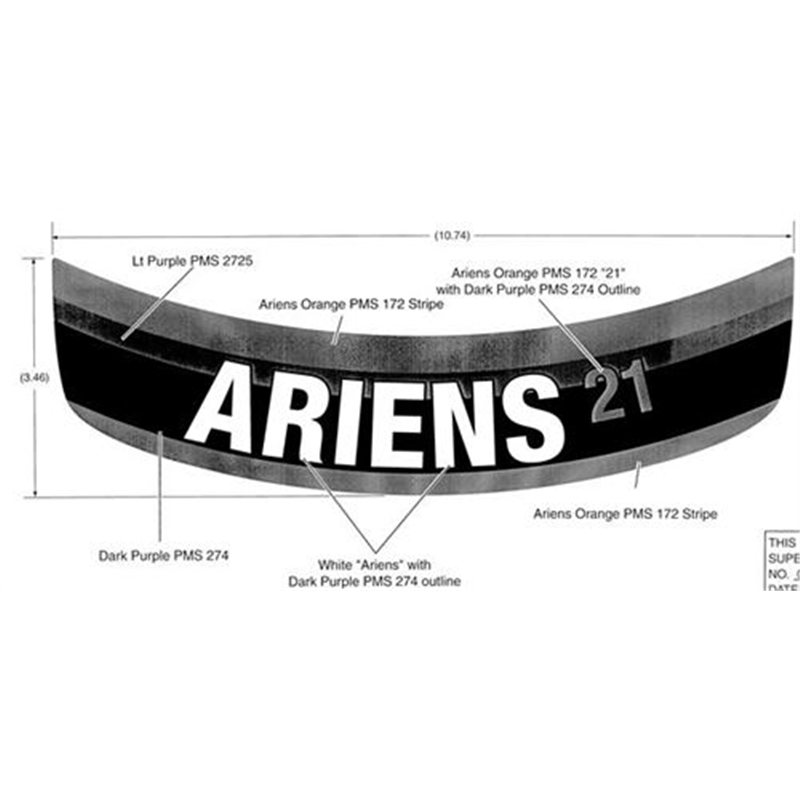 Ariens Walk-behind Mower Decal, Ariens 21 Deck
