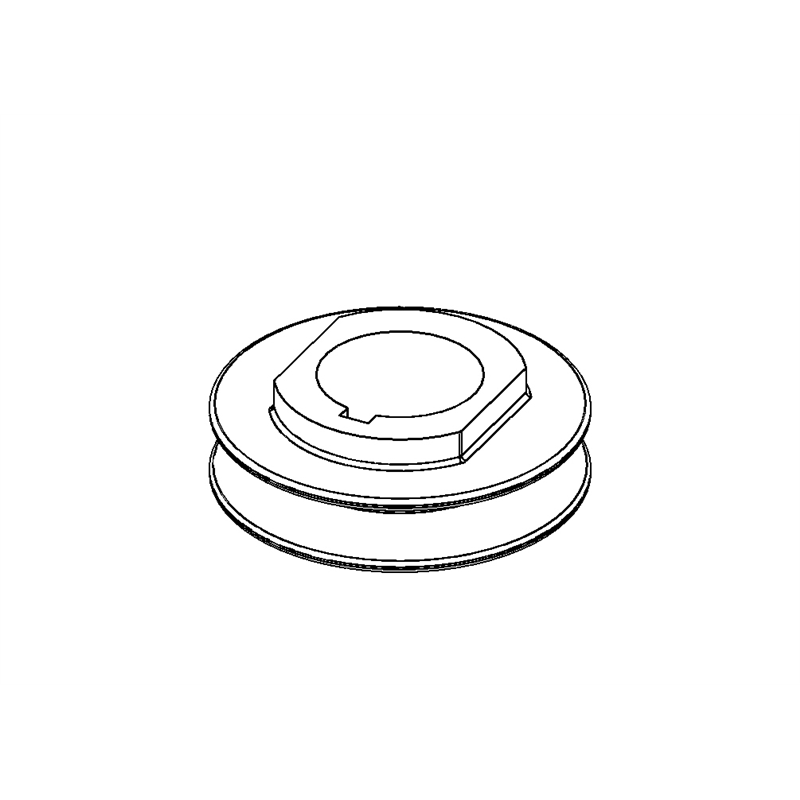 Ariens Walk-behind Mower Pulley, Machined Powder Metal