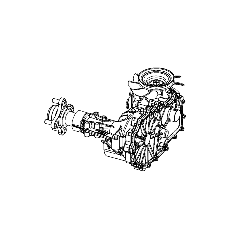 Transaxle,zt2800 Rh