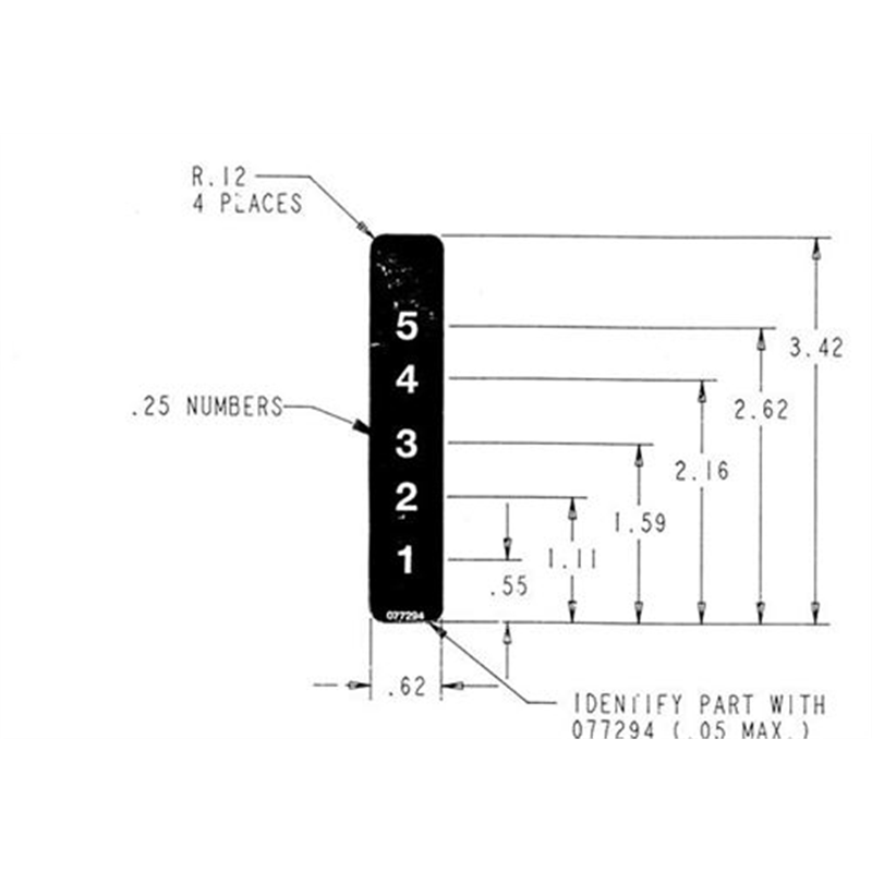 Decal - Indicator 5 Pos