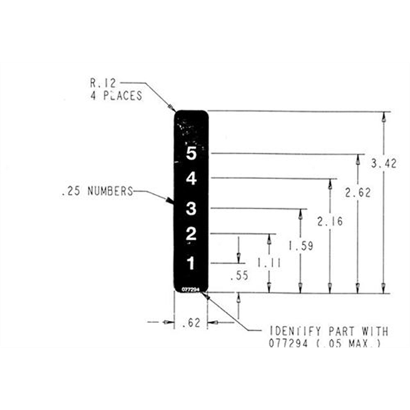 Decal - Indicator 5 Pos