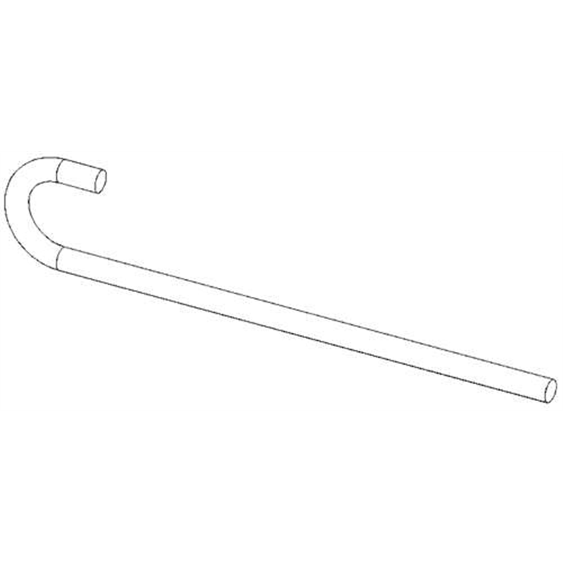 Ariens Zero Turn Mower J-Bolt, .375-16 x 7.88