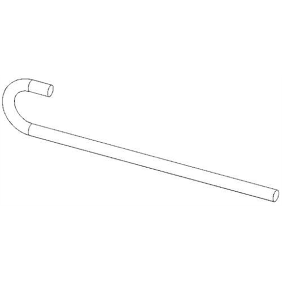 Ariens Zero Turn Mower J-Bolt, .375-16 x 7.88